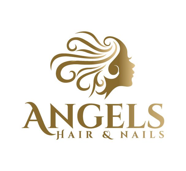 serious-elegant-beauty-salon-logo-design-for-angels-hair-nails-angel-salon-logo-design-ideas-png-606_556